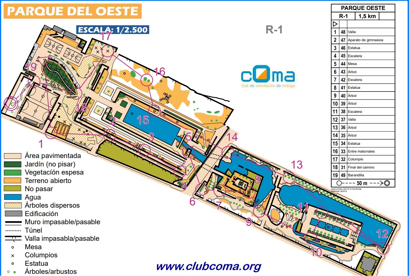 Málaga - k.o. sprint model (06.03.2020)