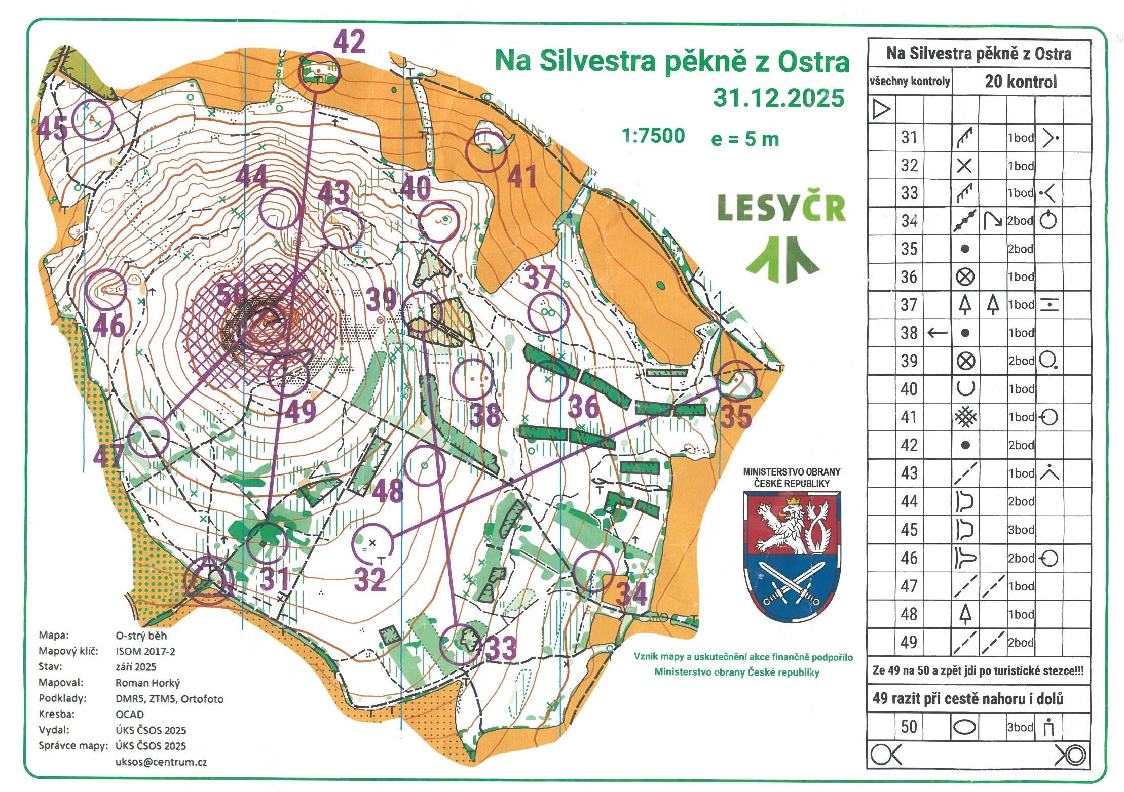 Silvestr na Ostrém (31.12.2025)
