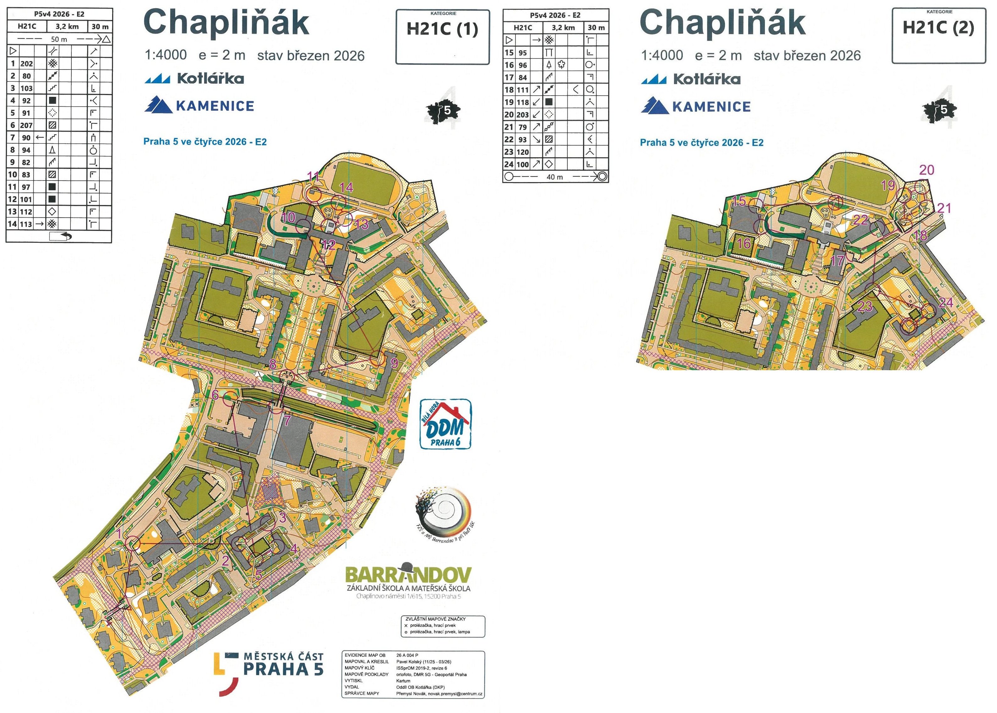 Praha 5 ve čtyřce - E2 (22.03.2026)