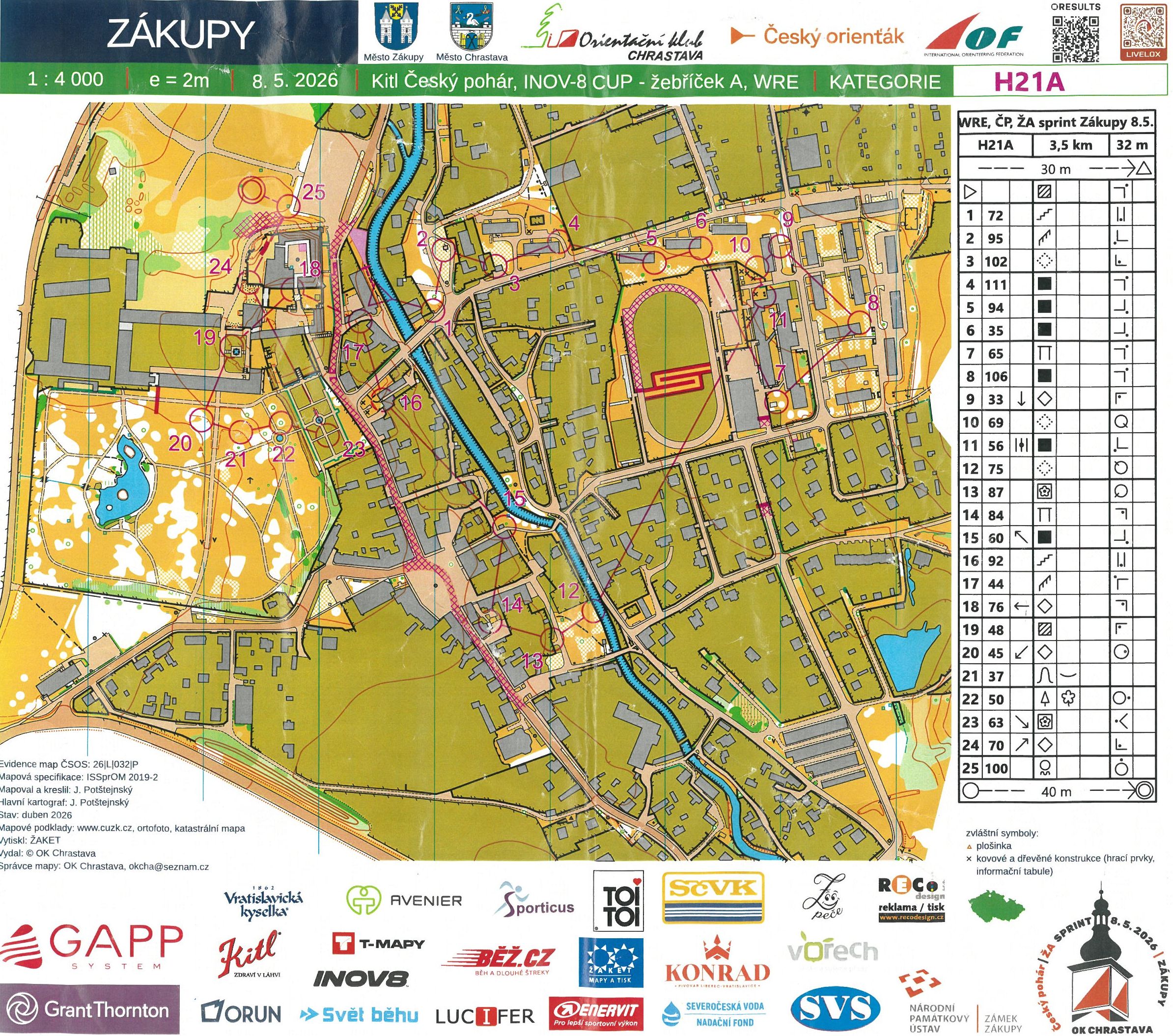 Sprint Zákupy (08.05.2026)