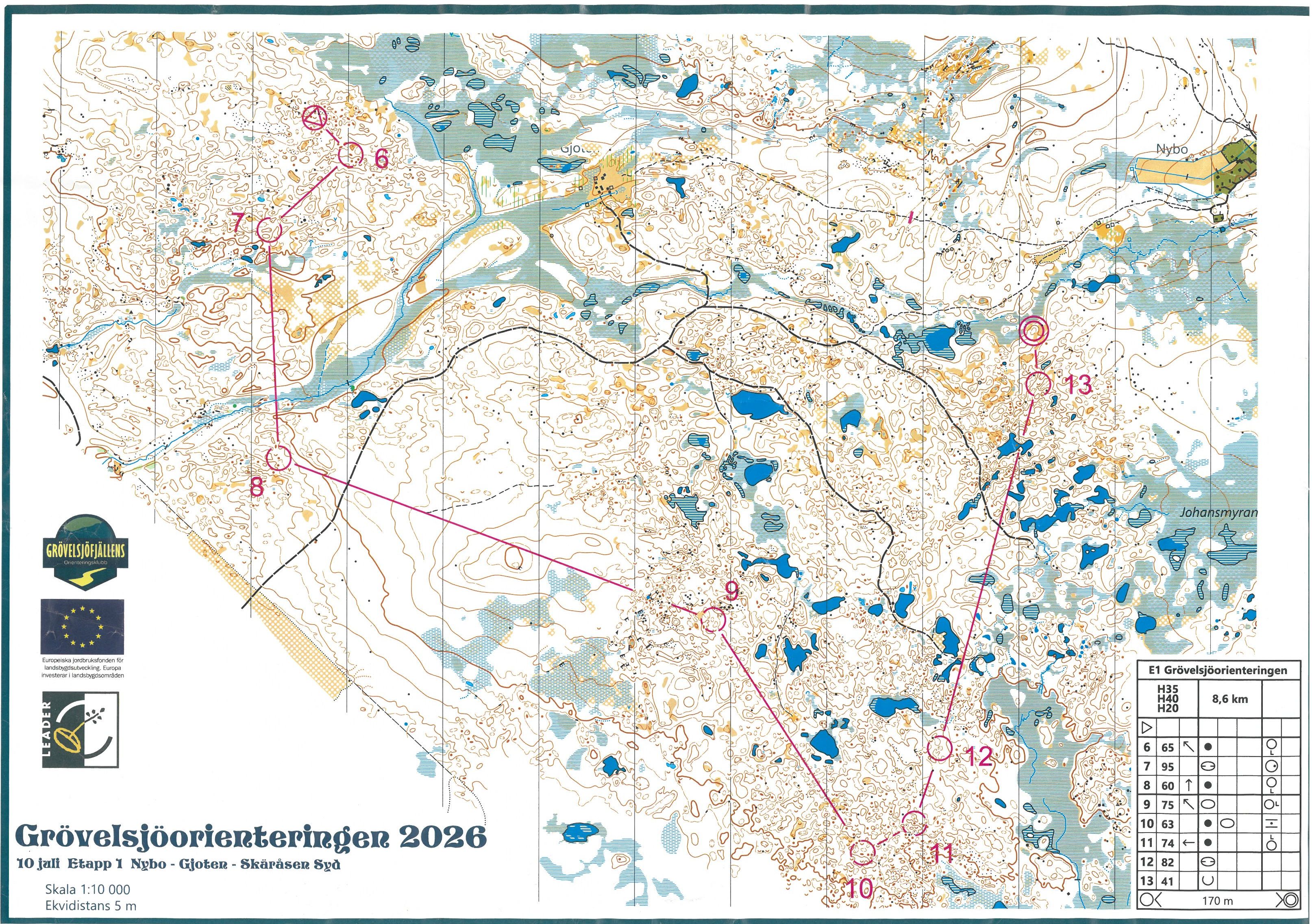 Grövelsjöorienteringen E1/II (10.07.2026)