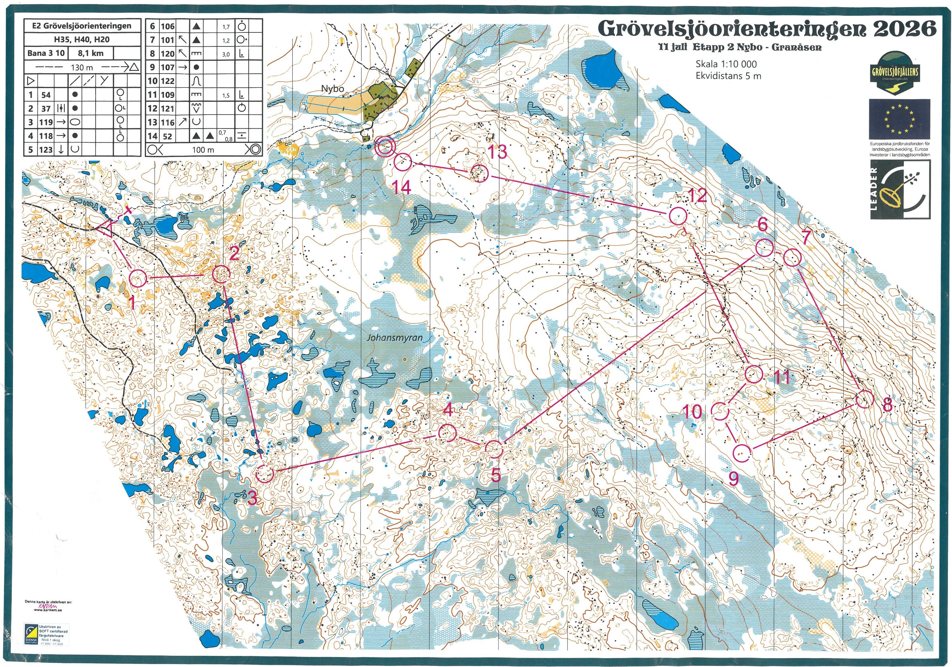 Grövelsjöorienteringen E2 (11.07.2026)