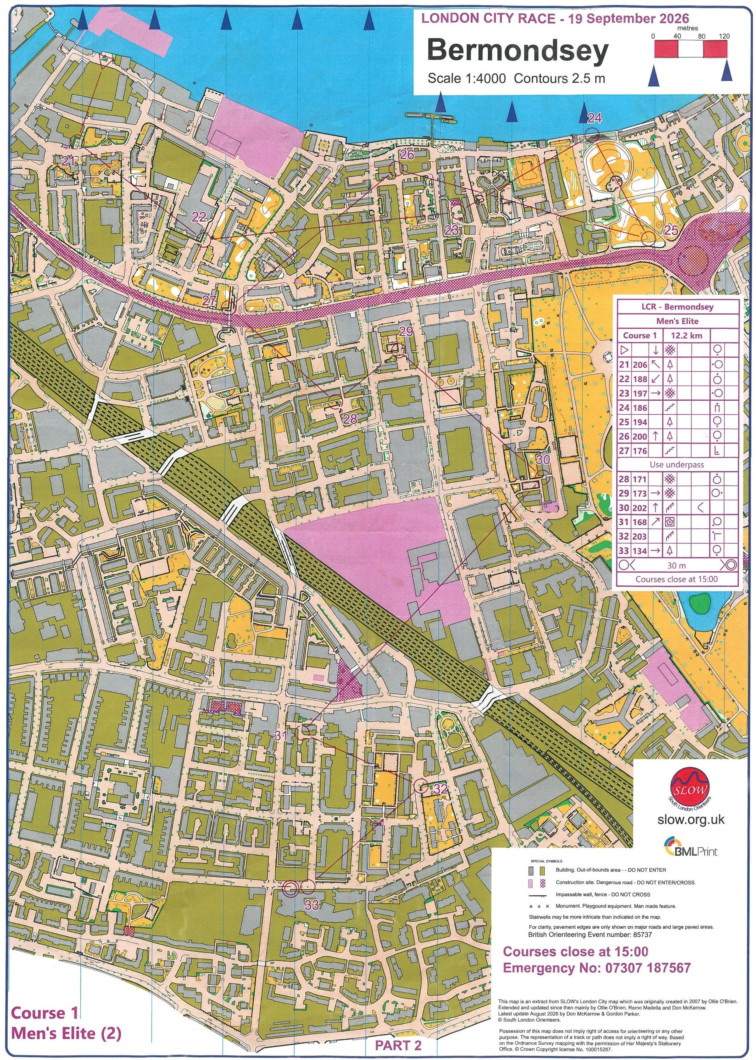 London City Race 2026 - Bermondsey / II (19.09.2026)
