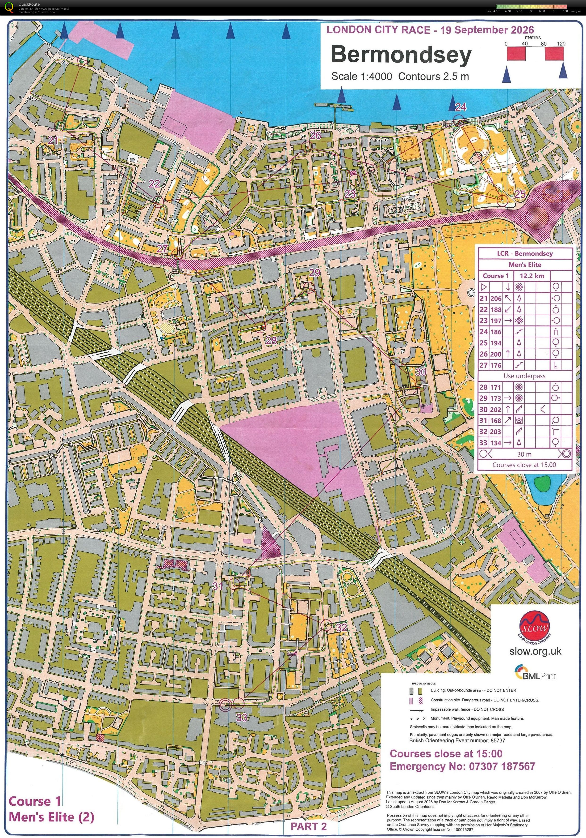 London City Race 2026 - Bermondsey / II (19.09.2026)