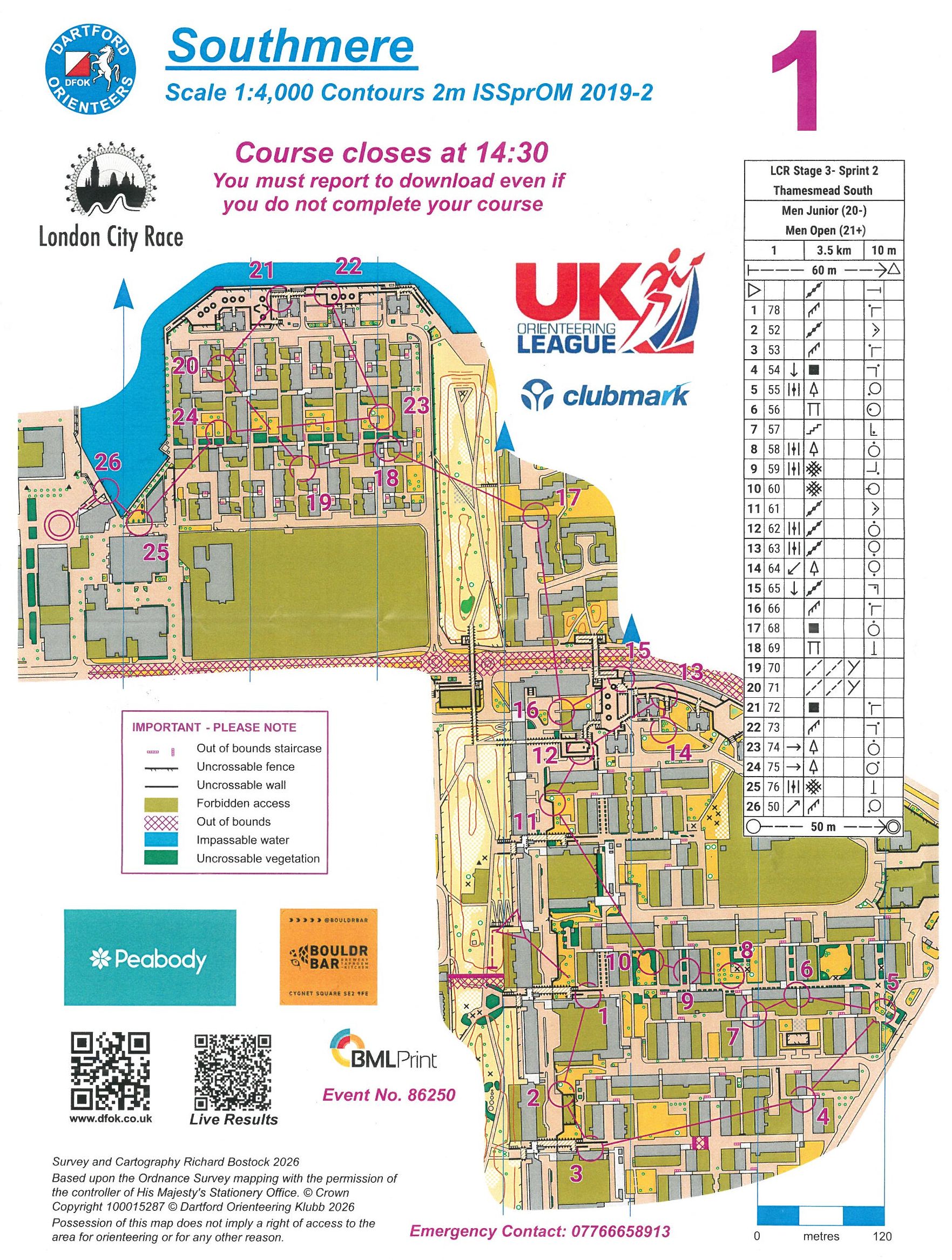 London Thamesmead Sprint 2 (24.09.2026)