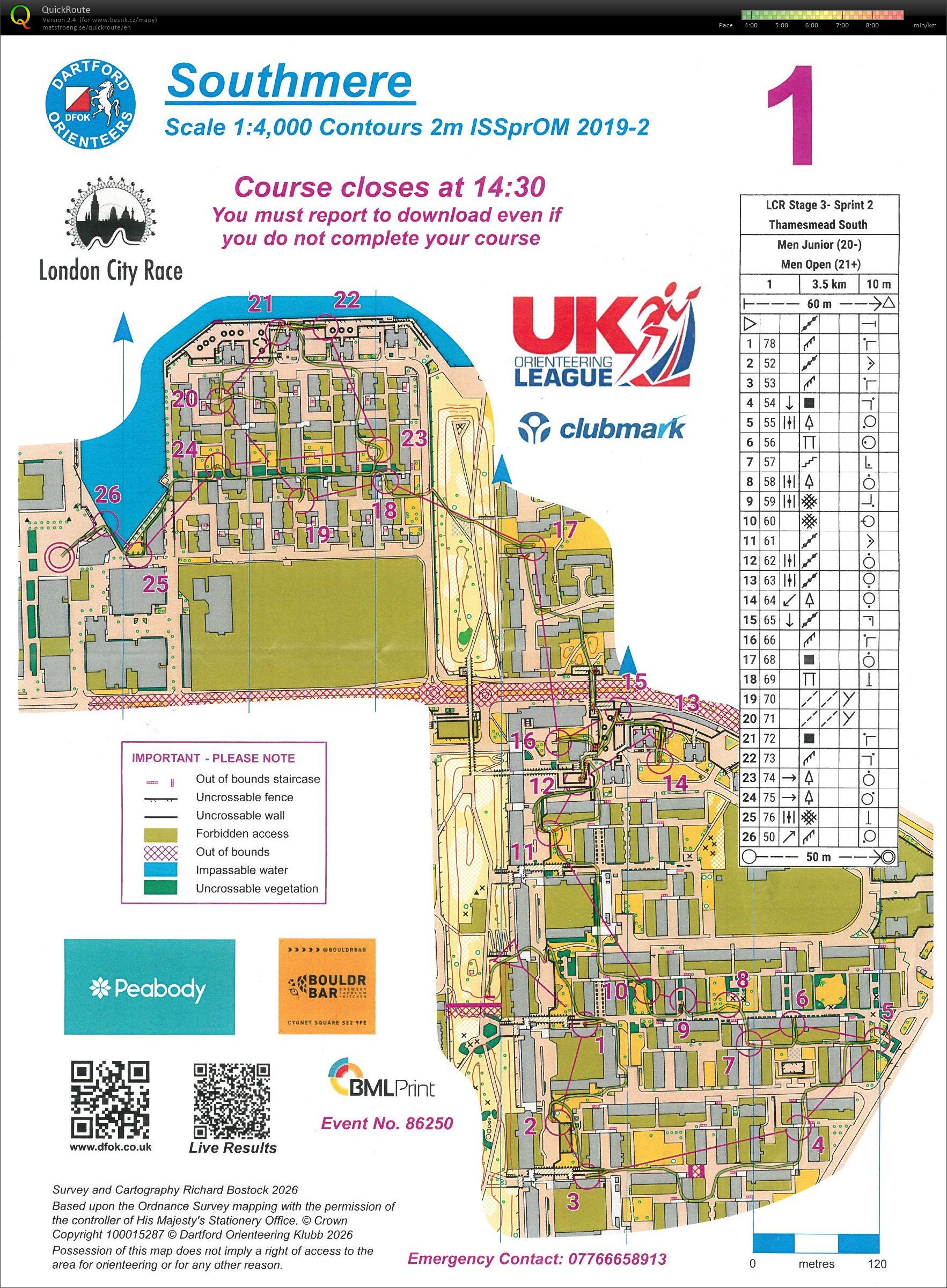 London Thamesmead Sprint 2 (24.09.2026)