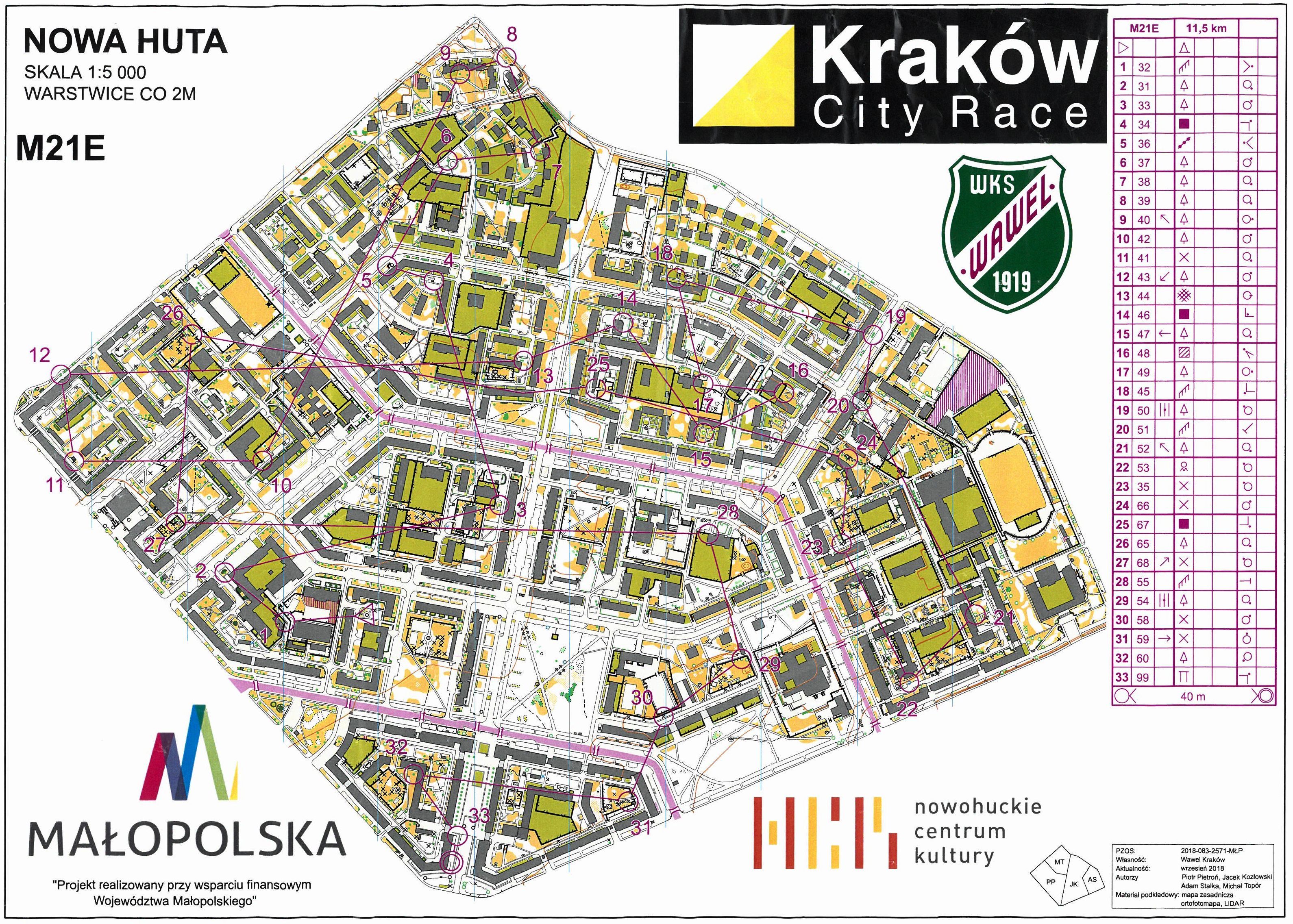 Kraków City Race - Nowa Huta (21/10/2018)