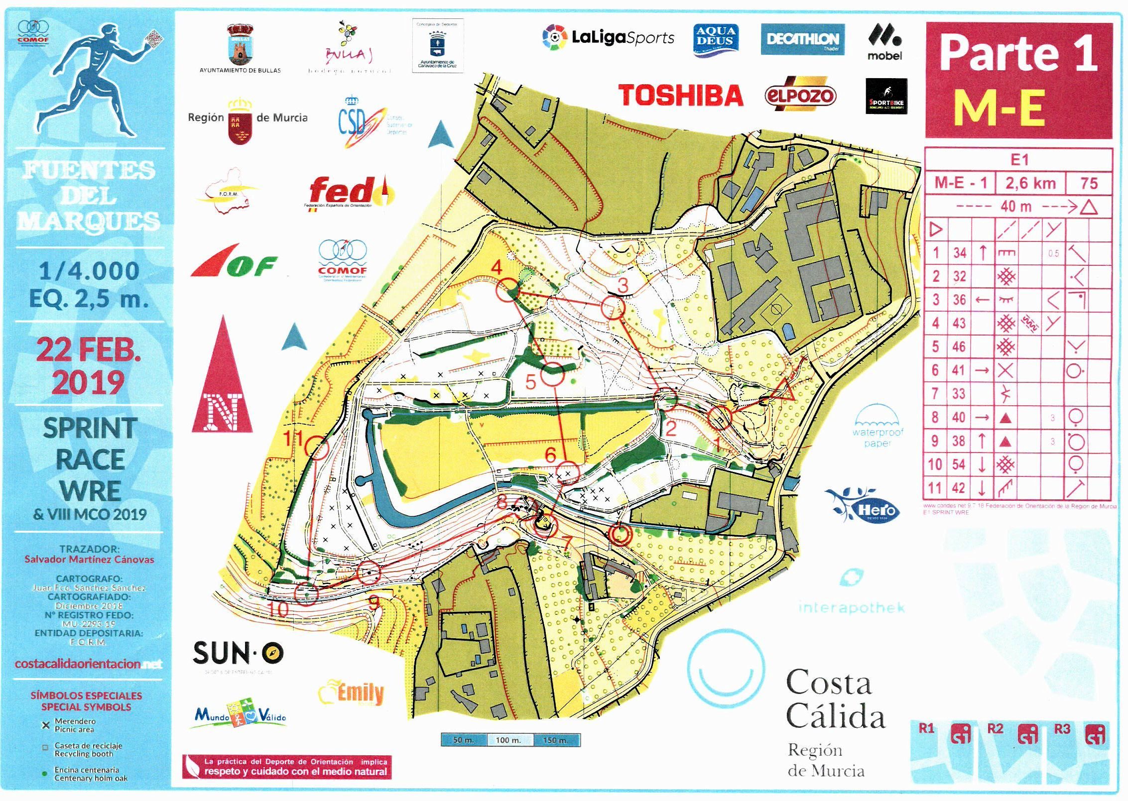 Costa Calida E1 - WRE sprint 1 (22/02/2019)