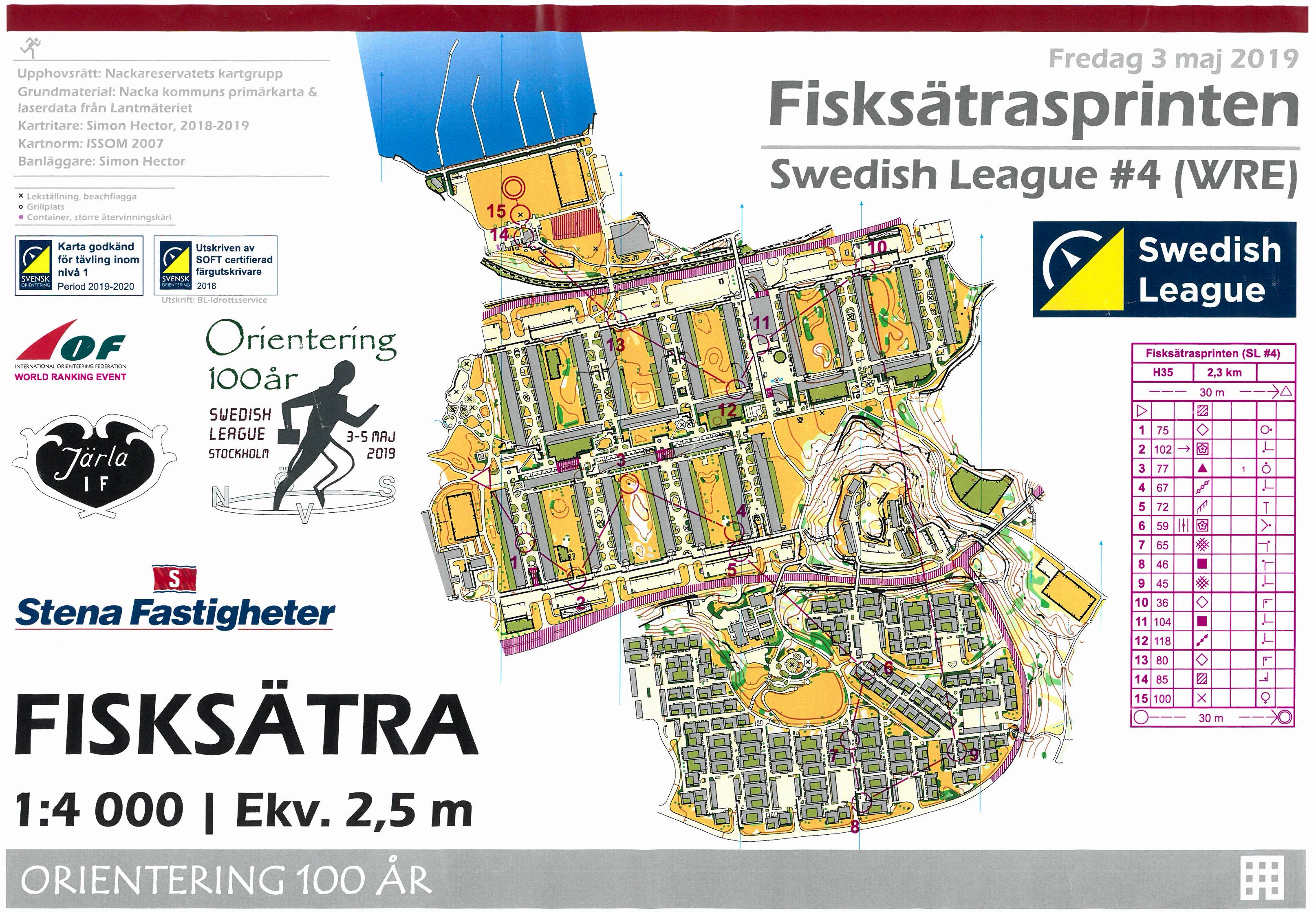 Swedish League #4 - Stockholm (03/05/2019)